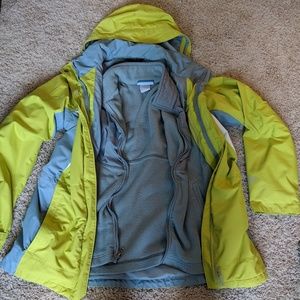 Columbia Super warm interchangeable jacket